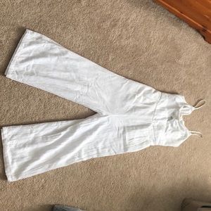 White Jumpsuit/Romper
